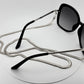 Reading glasses / Sun Glasses holder Snake chain necklace in silver or gold D5