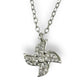 Beautiful Crystal Anxiety , ADHD fidget spinning necklaces P17